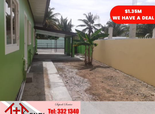 Newly upgraded home- Southern Laventille