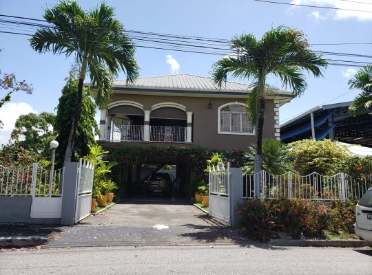 RESIDENTIAL HOME FOR SALE – COUVA